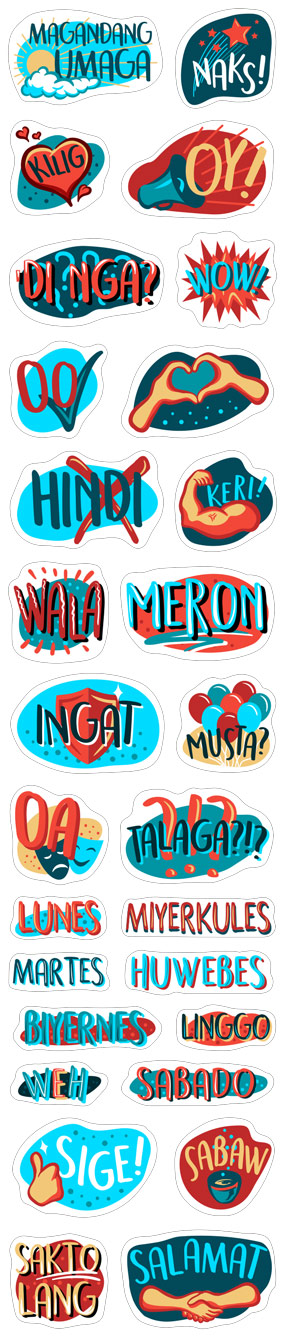 Tagalog Stickers