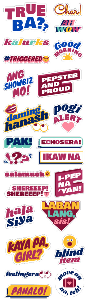 PEP Emotera Sticker Pack